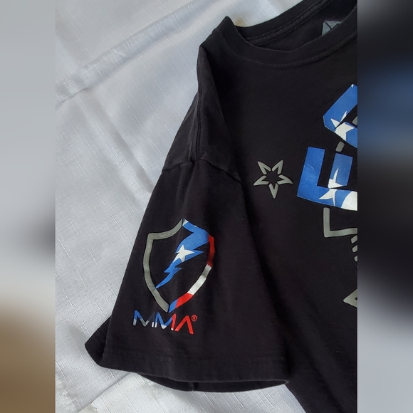 Eckō Unltd MMA Tshirt, Size Large, Black with Multicolor - Picture 6 of 9